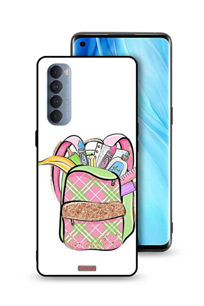 Tolwak Oppo Reno4 Pro 4G Protective Case Cover Unicorn Girl Bag