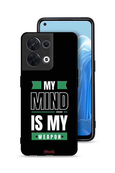 Tolwak جراب حماية Oppo Reno8 5G My Mind Is My