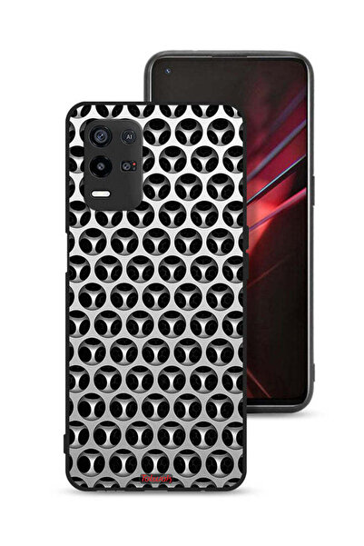 Tolwak غطاء حماية لهاتف Oppo K9x بنقشة عقارب الساعة