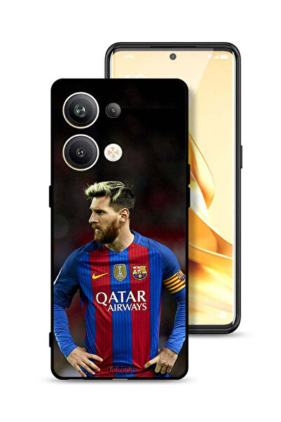 Tolwak غطاء حماية لهاتف Oppo Reno9 Pro Plus 5G ميسي برشلونة