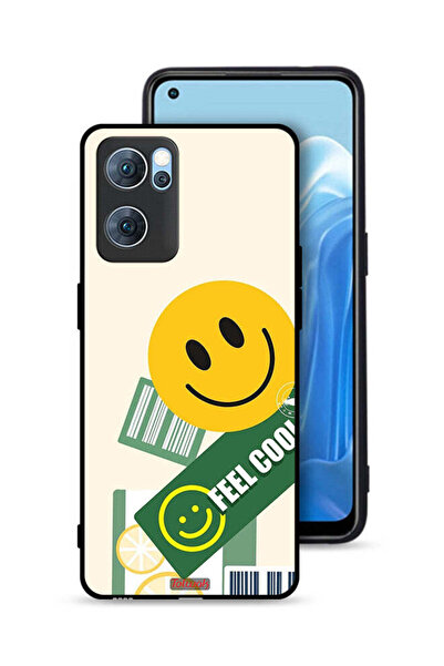 Tolwak غطاء حماية لهاتف Oppo Reno7 5G - ملصق Feel Cool