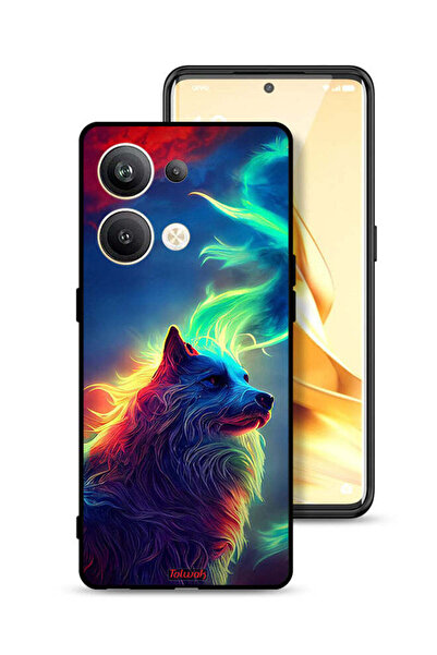 Tolwak غطاء حماية لهاتف Oppo Reno9 Pro Plus 5G - ذئب