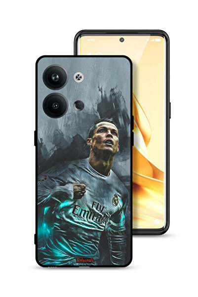 Tolwak غطاء حماية Oppo Reno9 Pro 5G برسومات كريستيانو رونالدو