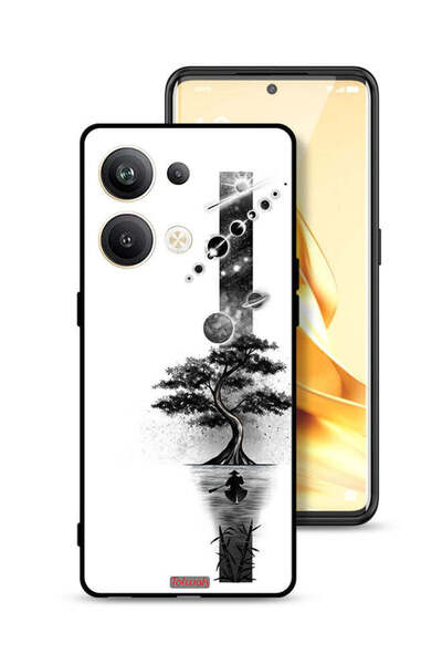 Tolwak غطاء حماية لهاتف Oppo Reno9 Pro Plus 5G برسومات الأرض والفضاء