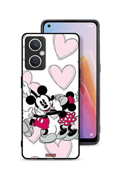 Tolwak غطاء حماية لهاتف Oppo A96 5G (الصين) بتصميم عناق ميكي ماوس