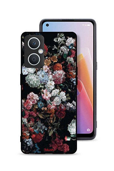 Tolwak غطاء حماية لهاتف Oppo A96 5G (الصين) بنقشة ورود عتيقة