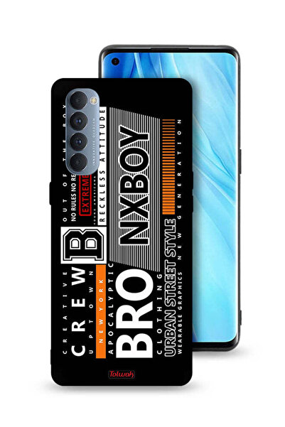 Tolwak Oppo Reno4 Pro 4G Protective Case Cover Urban Street Style