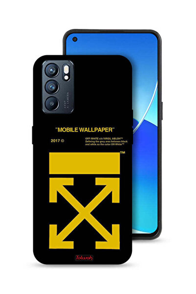 Tolwak غطاء حماية لهاتف Oppo Reno6 5G - خلفية شاشة الهاتف