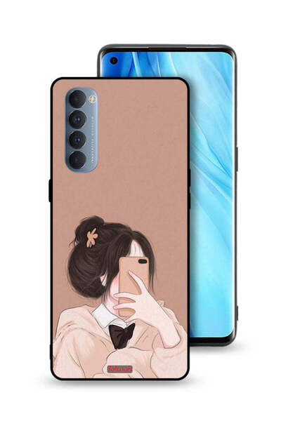 Tolwak غطاء حماية لهاتف Oppo Reno4 Pro 4G لالتقاط صور سيلفي