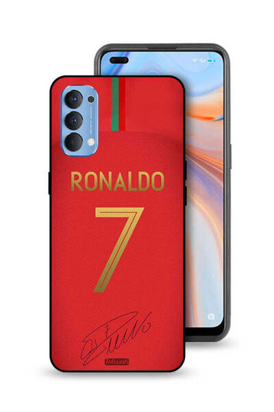 Tolwak غطاء حماية لهاتف Oppo Reno4 4G رونالدو 7
