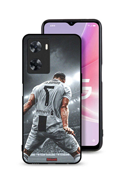 Tolwak غطاء حماية لهاتف Oppo A57s بشعار احتفال كريستيانو رونالدو