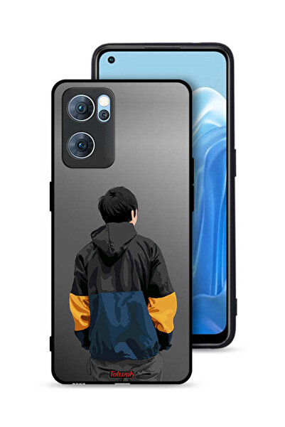 Tolwak غطاء حماية لهاتف Oppo Reno7 5G بتصميم صورة صبي