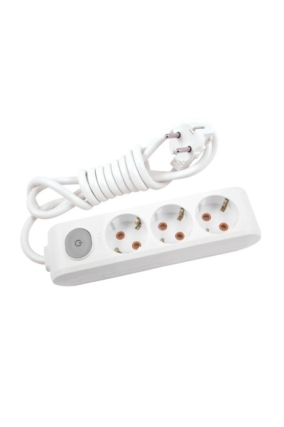 VİKO Multi-let Üçlü Anaht. Topraklı Grup Priz(Ç.K.)(1 MT)