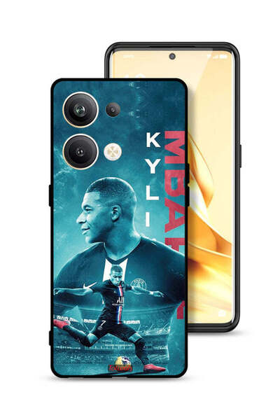 Tolwak غطاء حماية لهاتف Oppo Reno9 Pro Plus 5G مع ملصق Mbappe