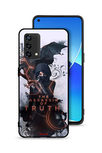 Tolwak غطاء حماية لهاتف Oppo Reno6 Lite - قاتل الحقيقة