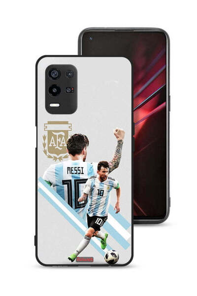 Tolwak غطاء حماية لهاتف Oppo K9x برسومات ليو ميسي