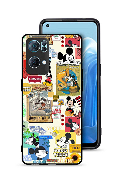 Tolwak غطاء حماية لهاتف Oppo Reno7 Pro 5G مع ملصقات Happy and Stickers