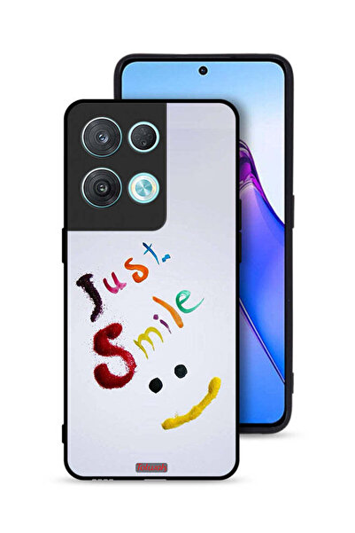 Tolwak غطاء حماية لهاتف Oppo Reno8 Pro 5G - ابتسم فقط
