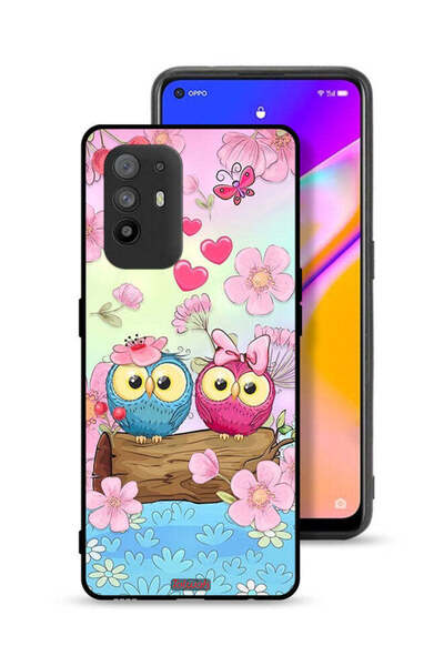 Tolwak غطاء حماية لهاتف Oppo F19 Pro Plus 5G برسومات بومة لطيفة