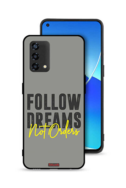 Tolwak غطاء حماية لهاتف Oppo A95 4G ​​- اتبع الأحلام وليس الأوامر