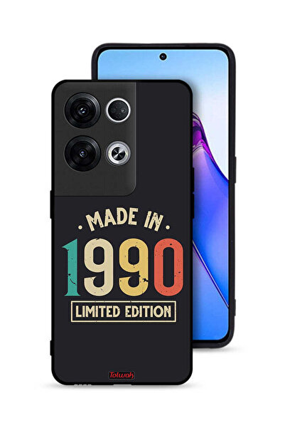 Tolwak غطاء حماية لهاتف Oppo Reno8 Pro Plus 5G، إصدار محدود، صنع عام 1990