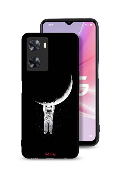 Tolwak غطاء حماية لهاتف Oppo A57s معلق على سطح القمر