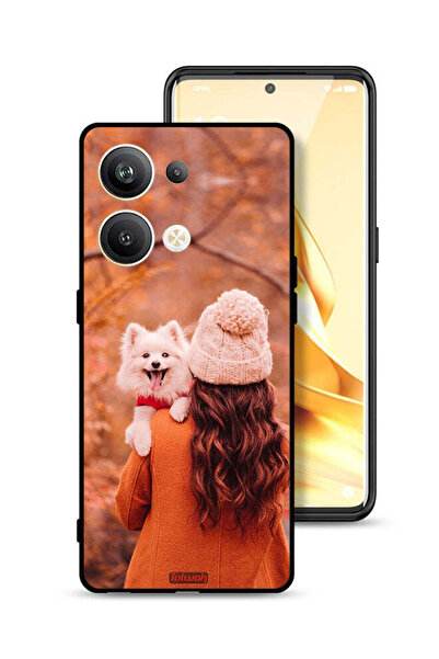 Tolwak غطاء حماية لهاتف Oppo Reno9 Pro Plus 5G يحمل جروًا