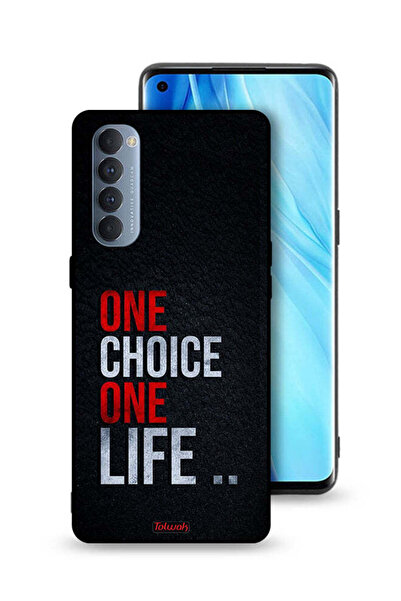Tolwak غطاء حماية لهاتف Oppo Reno4 Pro 4G - اختيار واحد، حياة واحدة