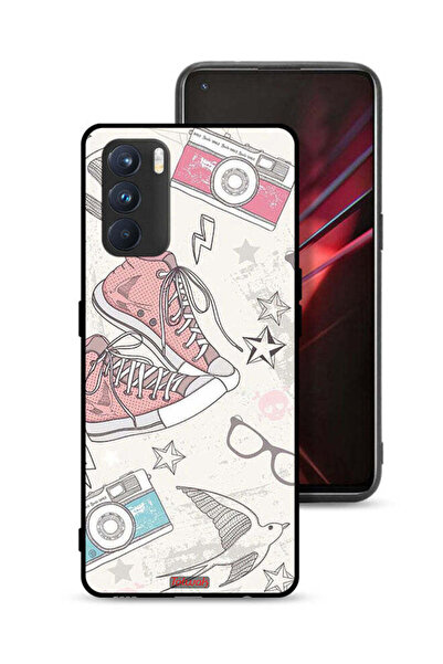 Tolwak جراب واقٍ من القماش بتصميم حذاء وكاميرا Oppo K9 Pro