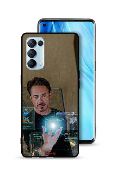 Tolwak غطاء حماية لهاتف Oppo Reno5 Pro 5G Iron Man