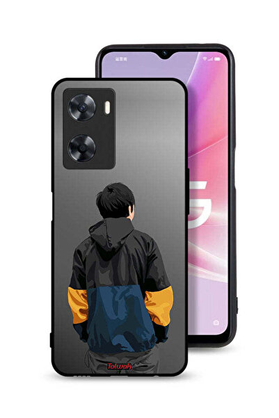 Tolwak غطاء حماية لهاتف Oppo A57s بصورة فنية لولد