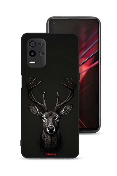 Tolwak غطاء حماية Oppo K9x بتصميم غزال رقمي