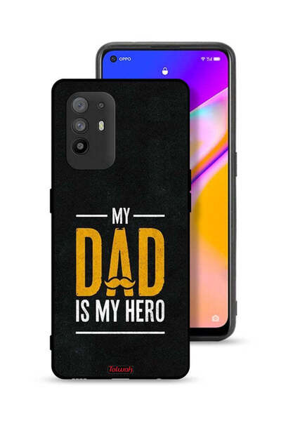 Tolwak غطاء حماية Oppo A95 5G "والدي هو بطلي"