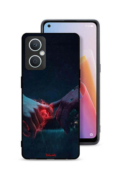 Tolwak غطاء حماية لهاتف Oppo A96 5G (الصين) - أيدٍ محترقة