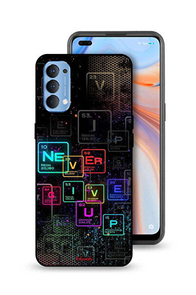 Tolwak غطاء حماية Oppo Reno4 4G - فن لا تستسلم أبدًا