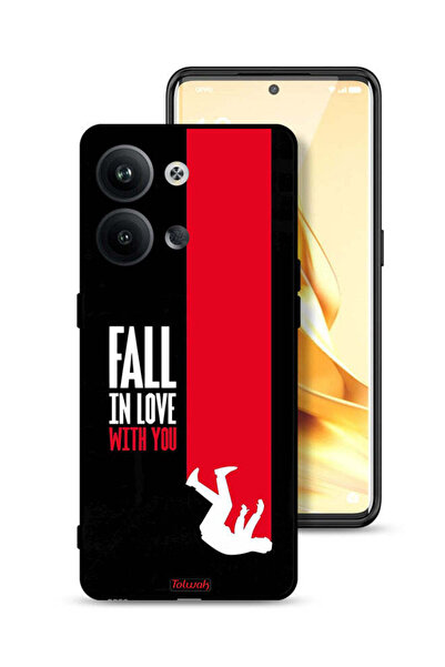 Tolwak غطاء حماية لهاتف Oppo Reno9 5G - الوقوع في حبك