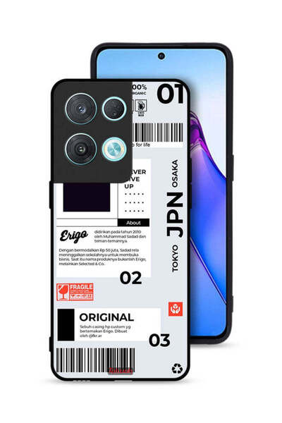 Tolwak غطاء حماية لهاتف Oppo Reno8 Pro 5G - ملصق ياباني