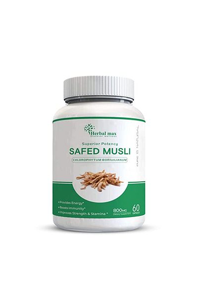 HERBAL MAX Safed Musli 60 Capsule