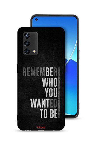 Tolwak غطاء حماية لهاتف Oppo Reno6 Lite تذكر من أردت أن تكون