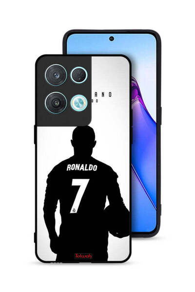 Tolwak غطاء حماية Oppo Reno8 Pro 5G مع قناع كريستيانو رونالدو