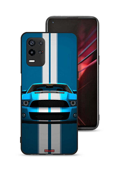 Tolwak Oppo K9x Protective Case Cover Car Abstract Art