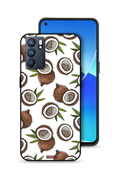 Tolwak غطاء حماية لهاتف Oppo Reno6 5G بلون جوز الهند