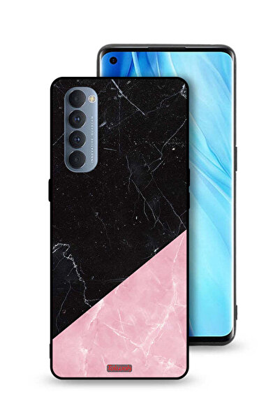 Tolwak غطاء حماية لهاتف Oppo Reno4 Pro 4G بنمط رخامي