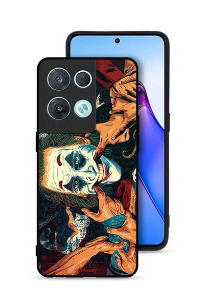 Tolwak غطاء حماية لهاتف Oppo Reno8 Pro 5G برسومات الجوكر