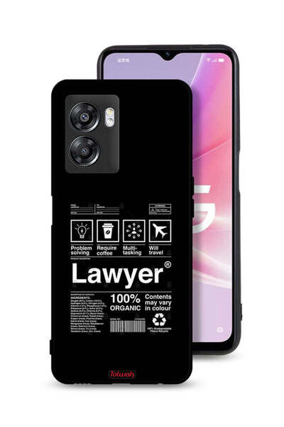 Tolwak غطاء حماية لهاتف OnePlus Nord N300 بملصق محامٍ