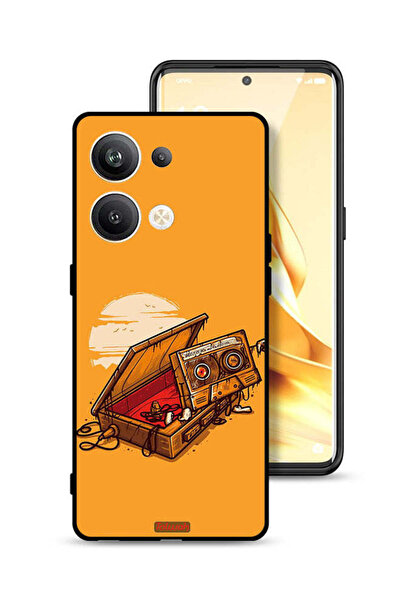 Tolwak غطاء حماية لهاتف Oppo Reno9 Pro Plus 5G مع شريط كاسيت وفن الشريط