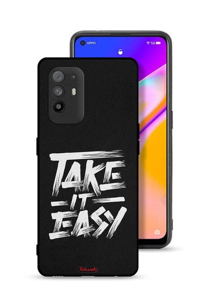 Tolwak Oppo F19 Pro Plus 5G Protective Case Cover Take It Easy