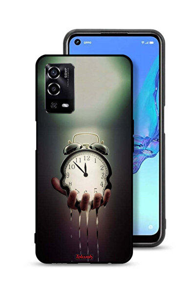 Tolwak غطاء حماية على شكل ساعة لهاتف Oppo A55 4G