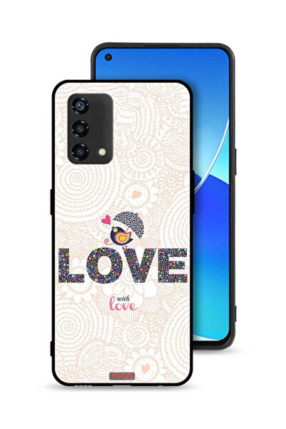 Tolwak غطاء حماية لهاتف Oppo Reno6 Lite - حب مع الحب