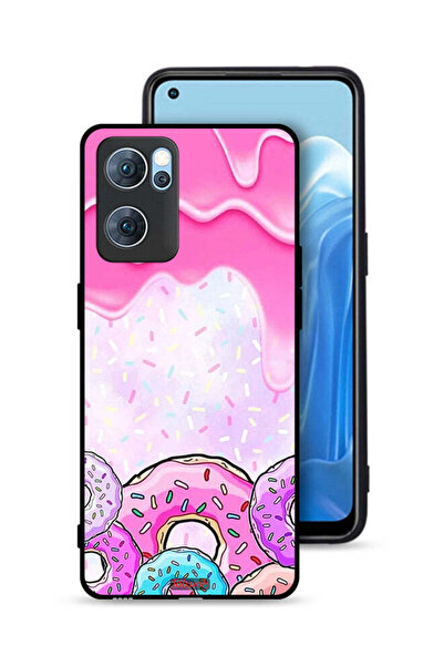 Tolwak غطاء حماية لهاتف Oppo Reno7 5G بألوان دونات